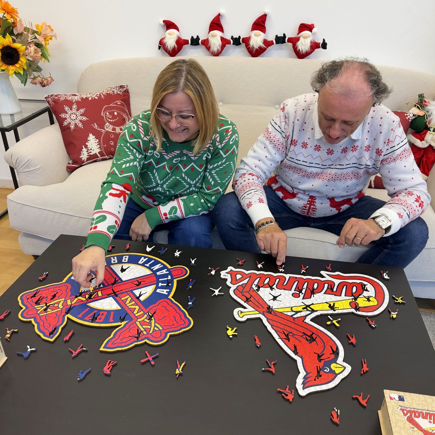 St. Louis Cardinals™ Crest - Wooden Puzzle