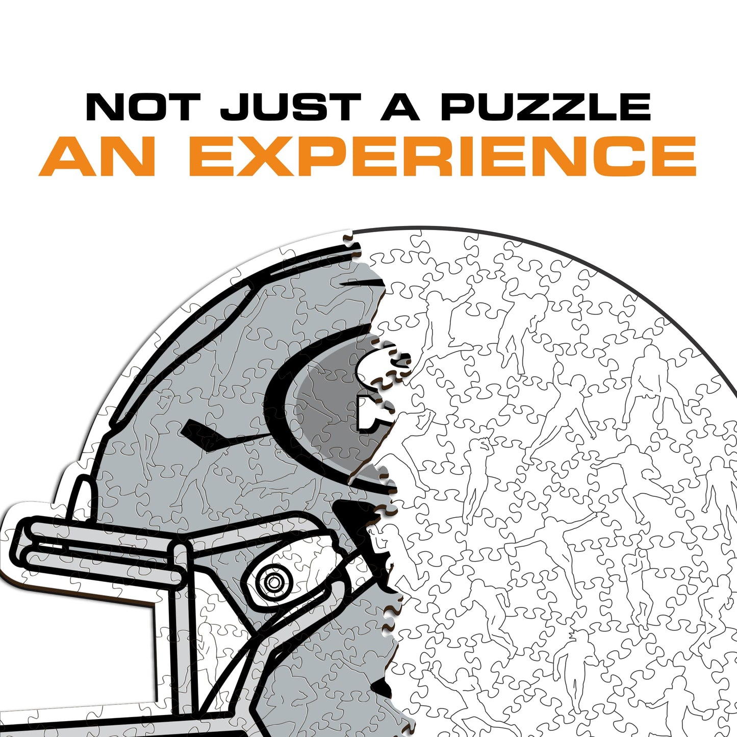 San Francisco 49ers™ Helmet - Wooden Puzzle