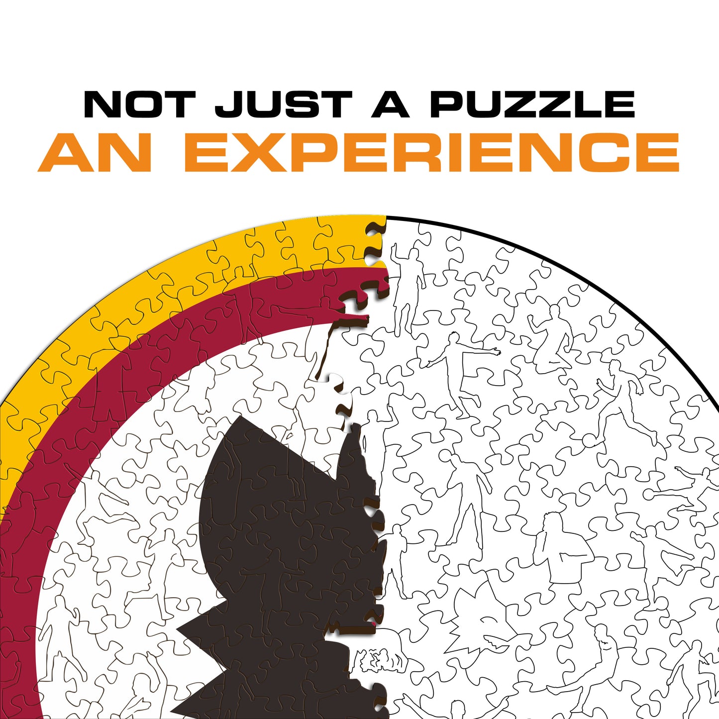 AS Roma® 2nd Crest - Wooden Puzzle