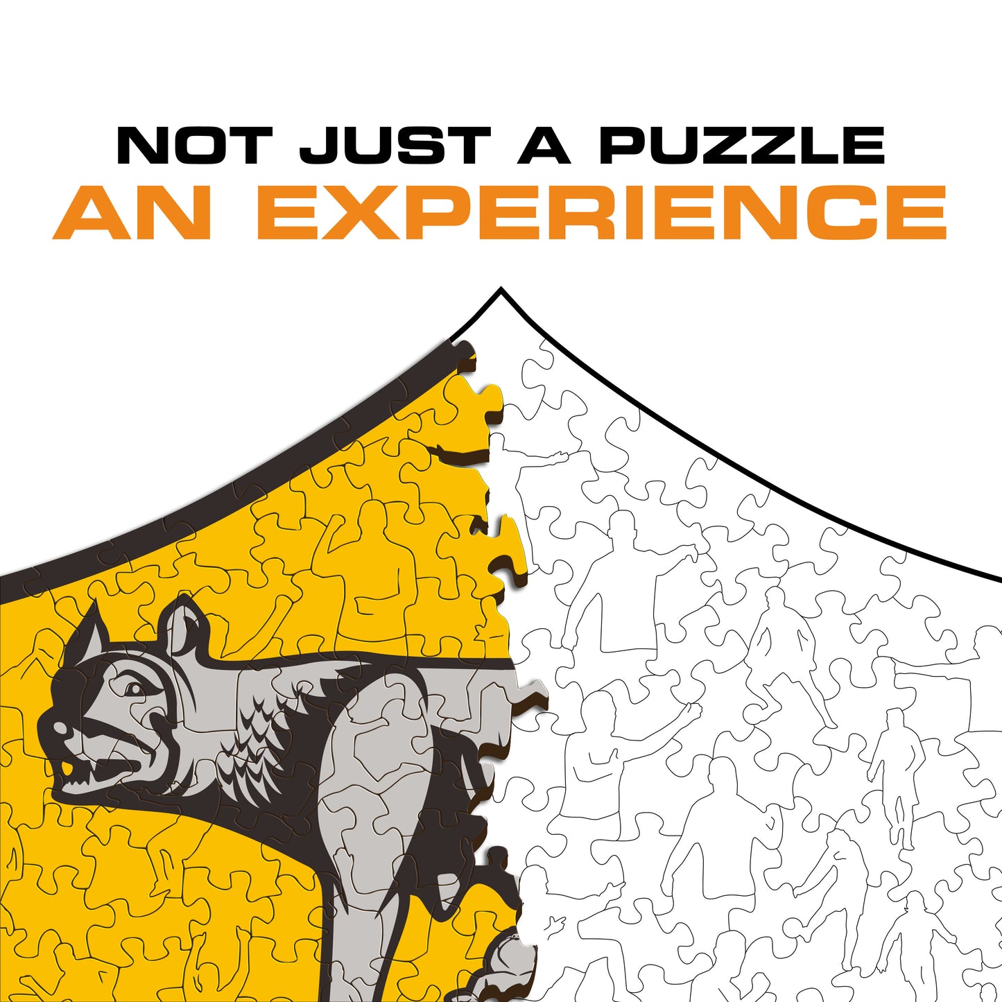 AS Roma® Crest - Official Wooden Puzzle