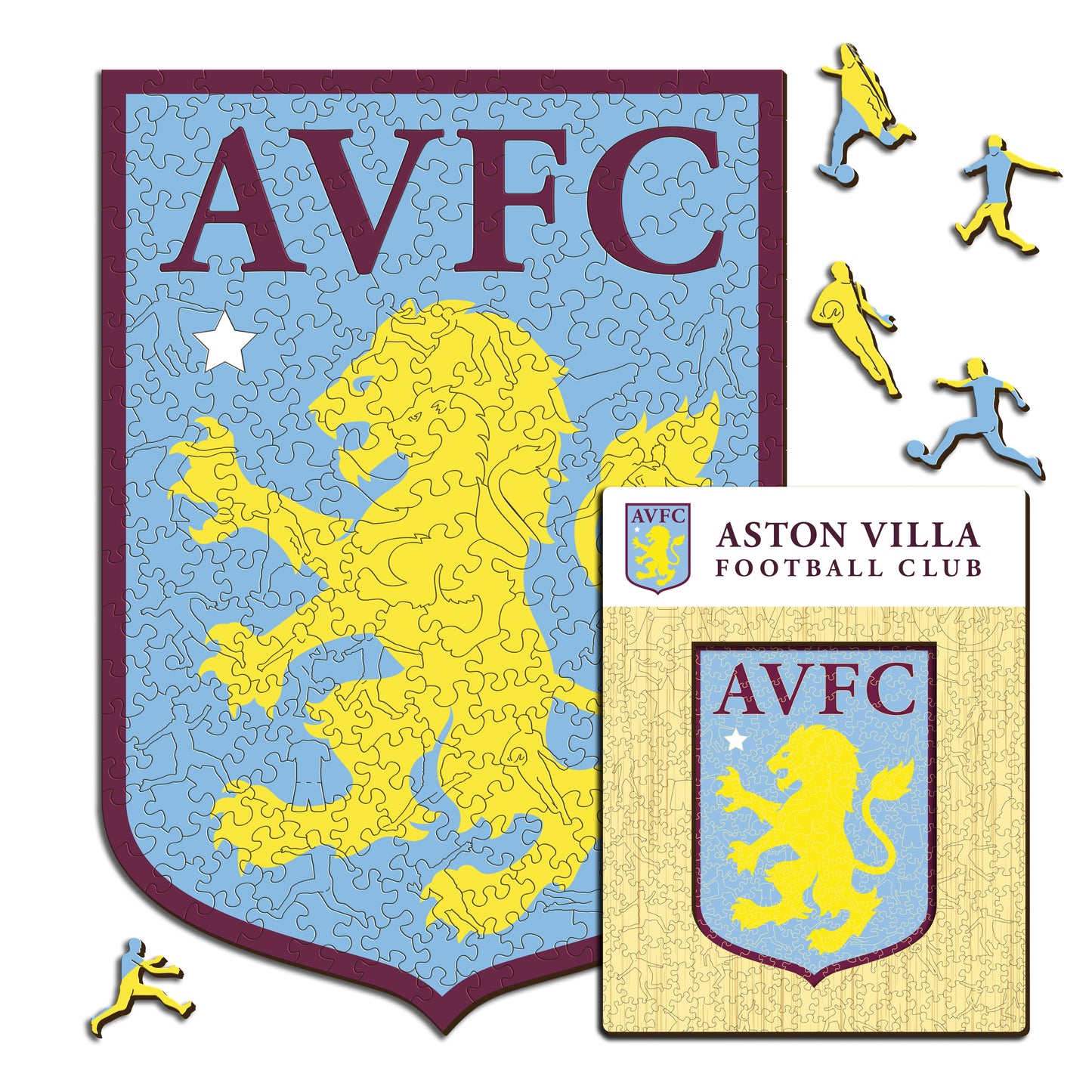 Aston Villa FC® Crest - Wooden Puzzle