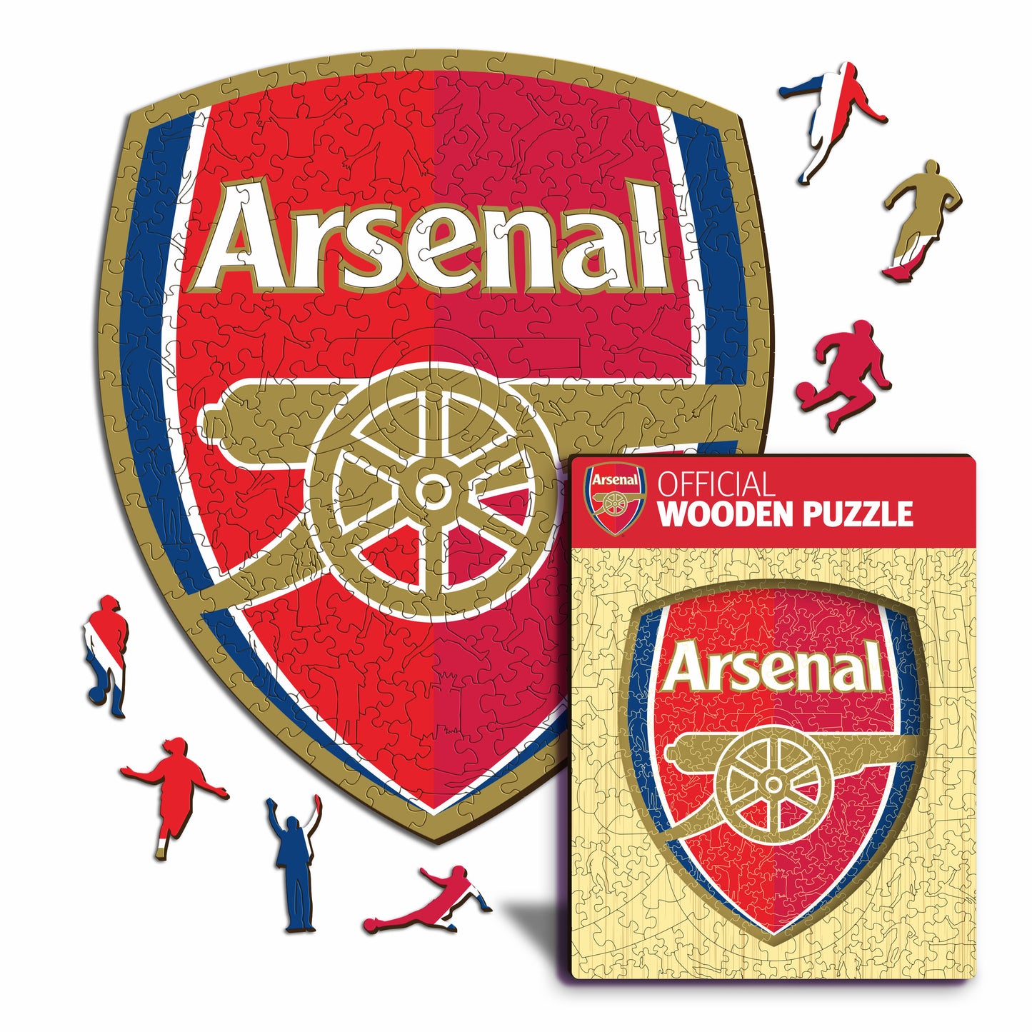 Arsenal FC® Crest - Wooden Puzzle