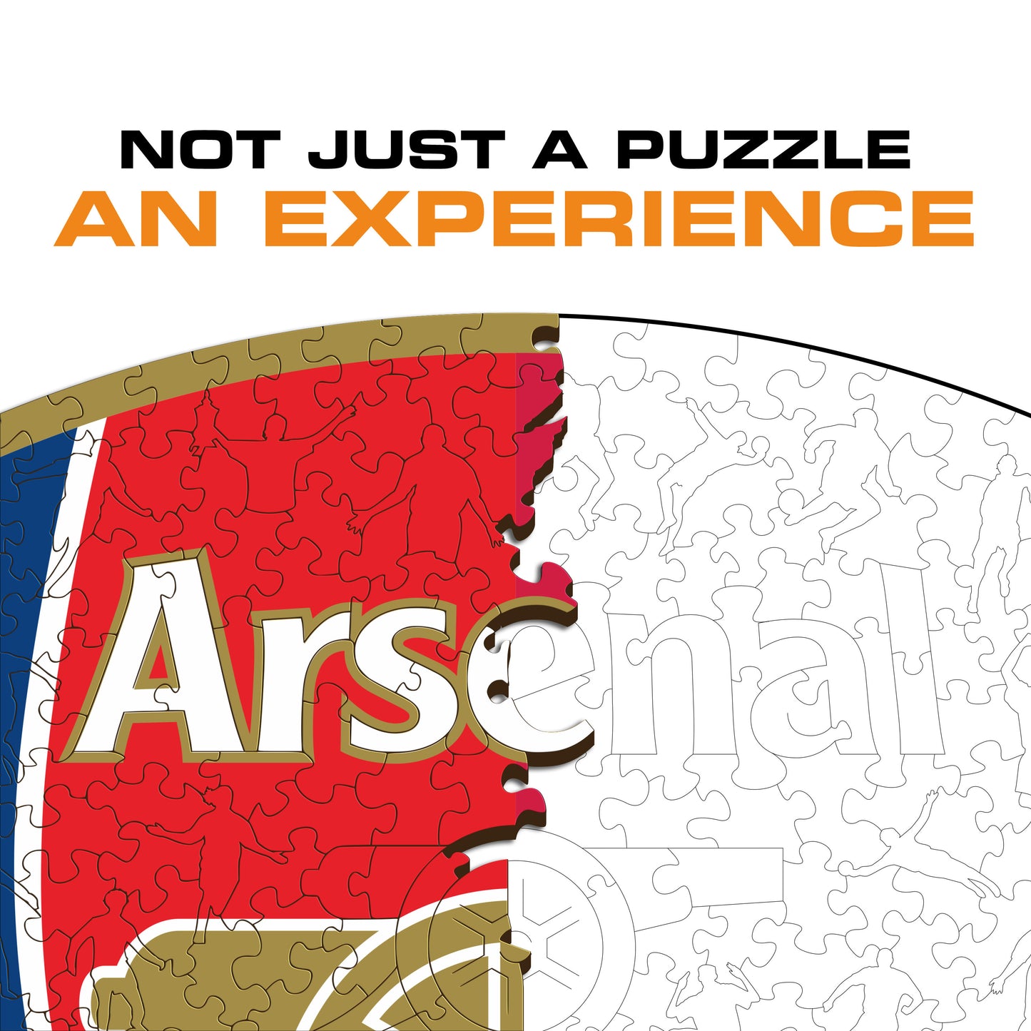 Arsenal FC® Crest - Wooden Puzzle