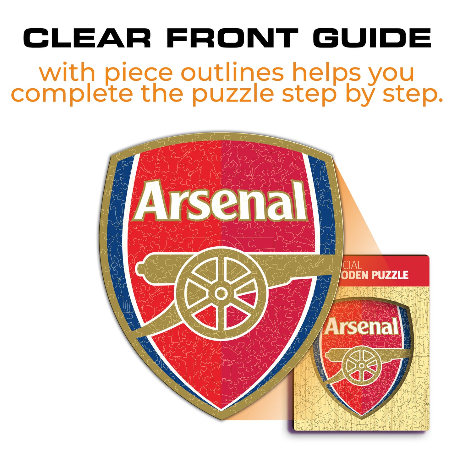 Arsenal FC® Crest - Wooden Puzzle