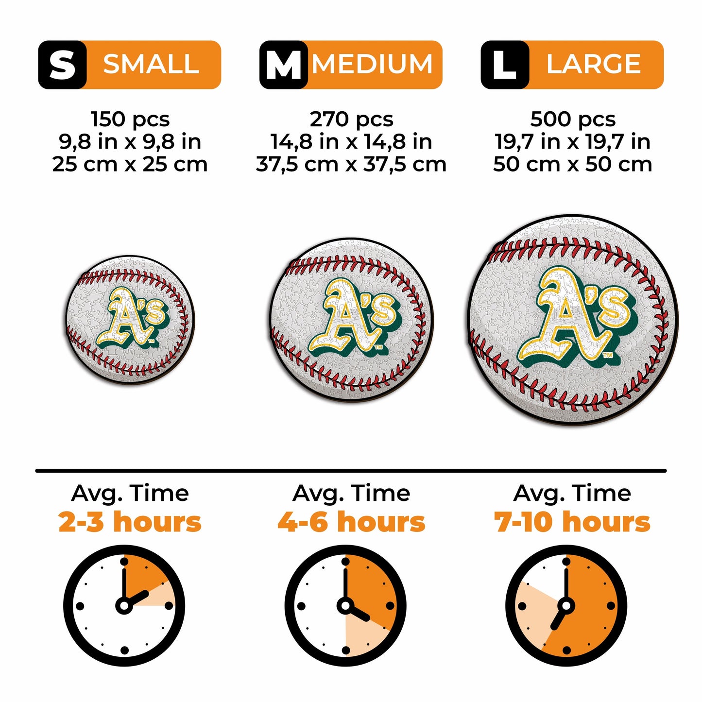 Oakland Athletics™ - Wooden Puzzle