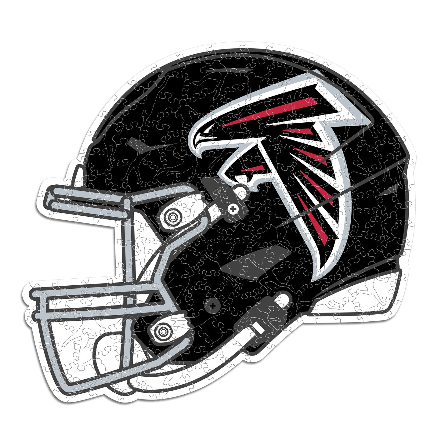 Atlanta Falcons™ Helmet - Wooden Puzzle