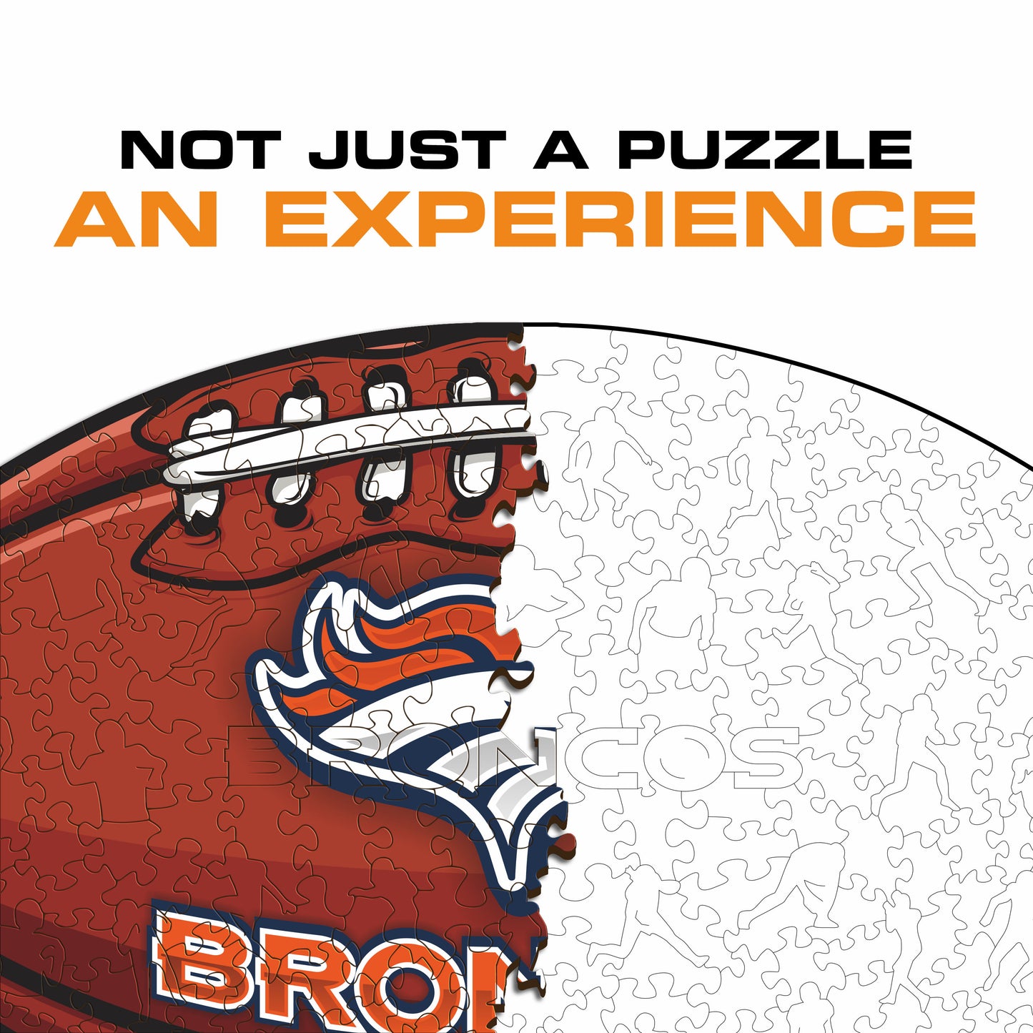 Denver Broncos™ - Wooden Puzzle