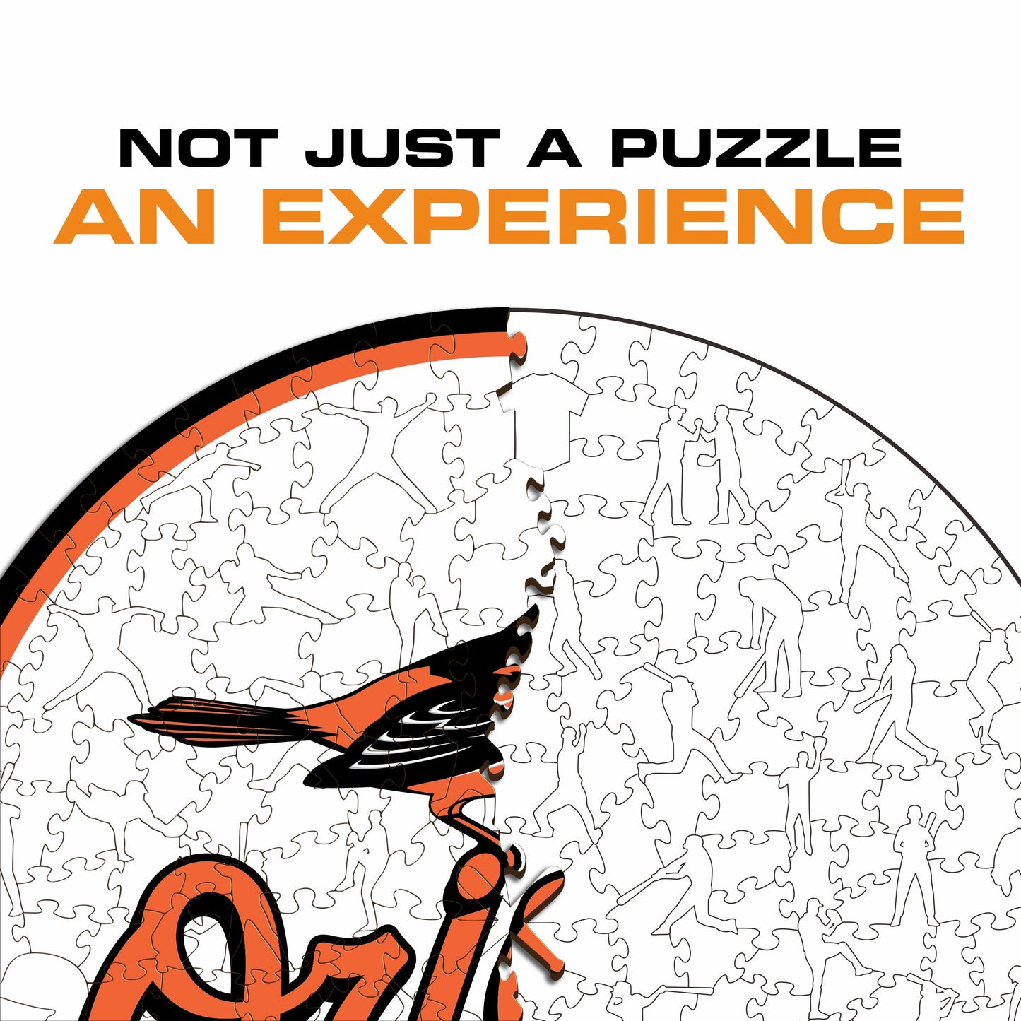 Baltimore Orioles™ Crest - Wooden Puzzle