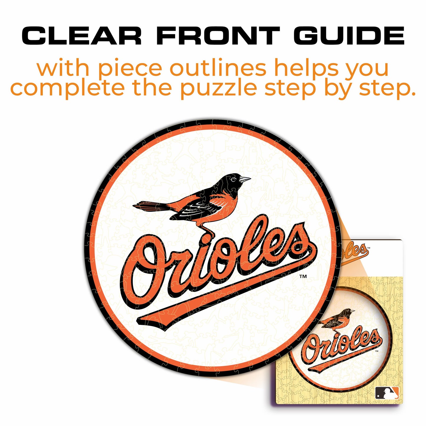 Baltimore Orioles™ Crest - Wooden Puzzle
