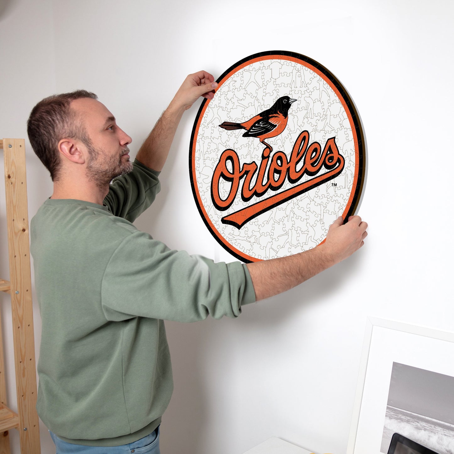 Baltimore Orioles™ Crest - Wooden Puzzle