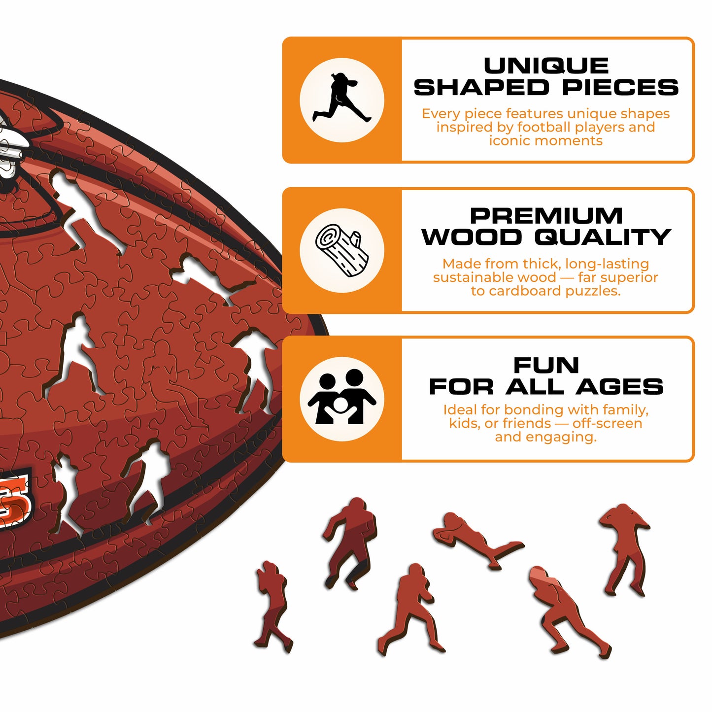 Cincinnati Bengals™ - Wooden Puzzle