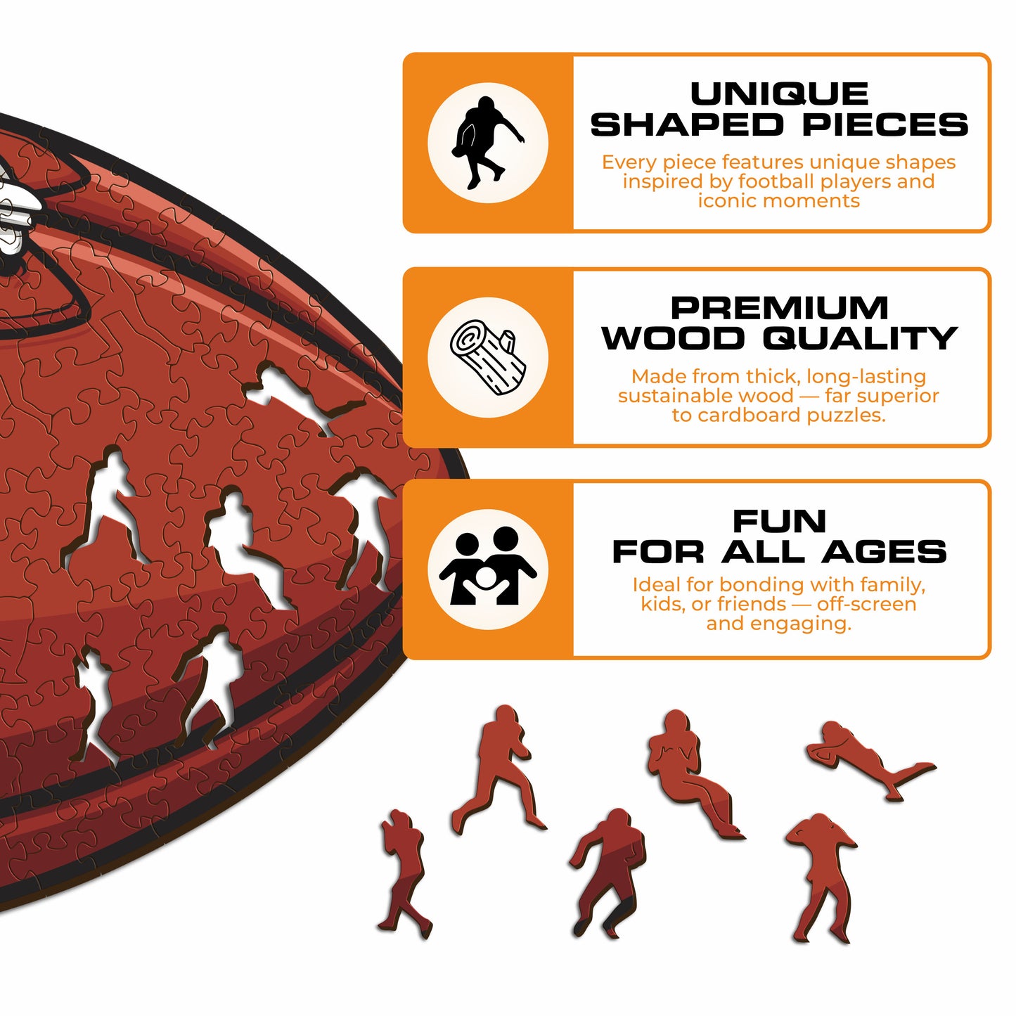 Buffalo Bills™ - Wooden Puzzle