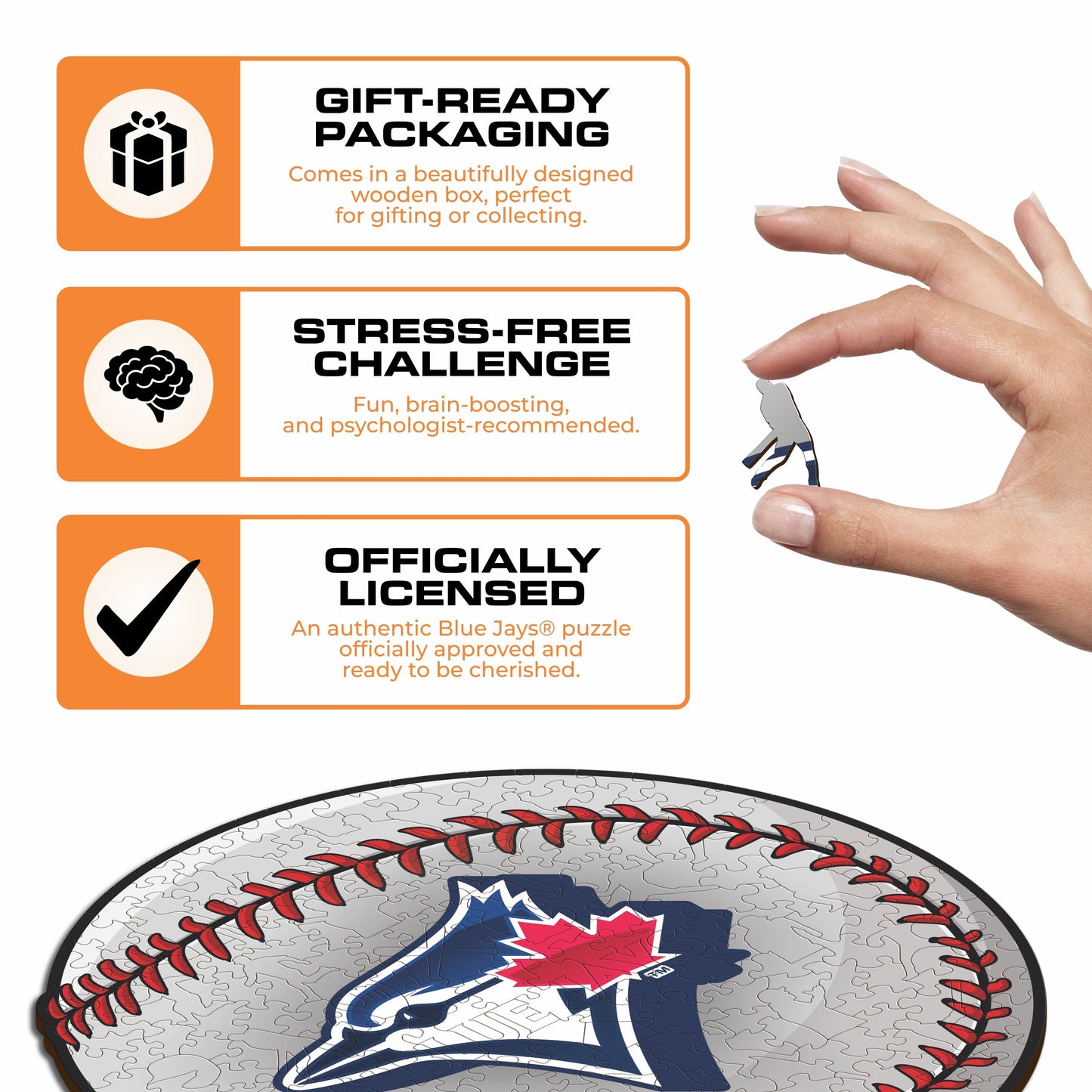 Toronto Blue Jays™ - Wooden Puzzle