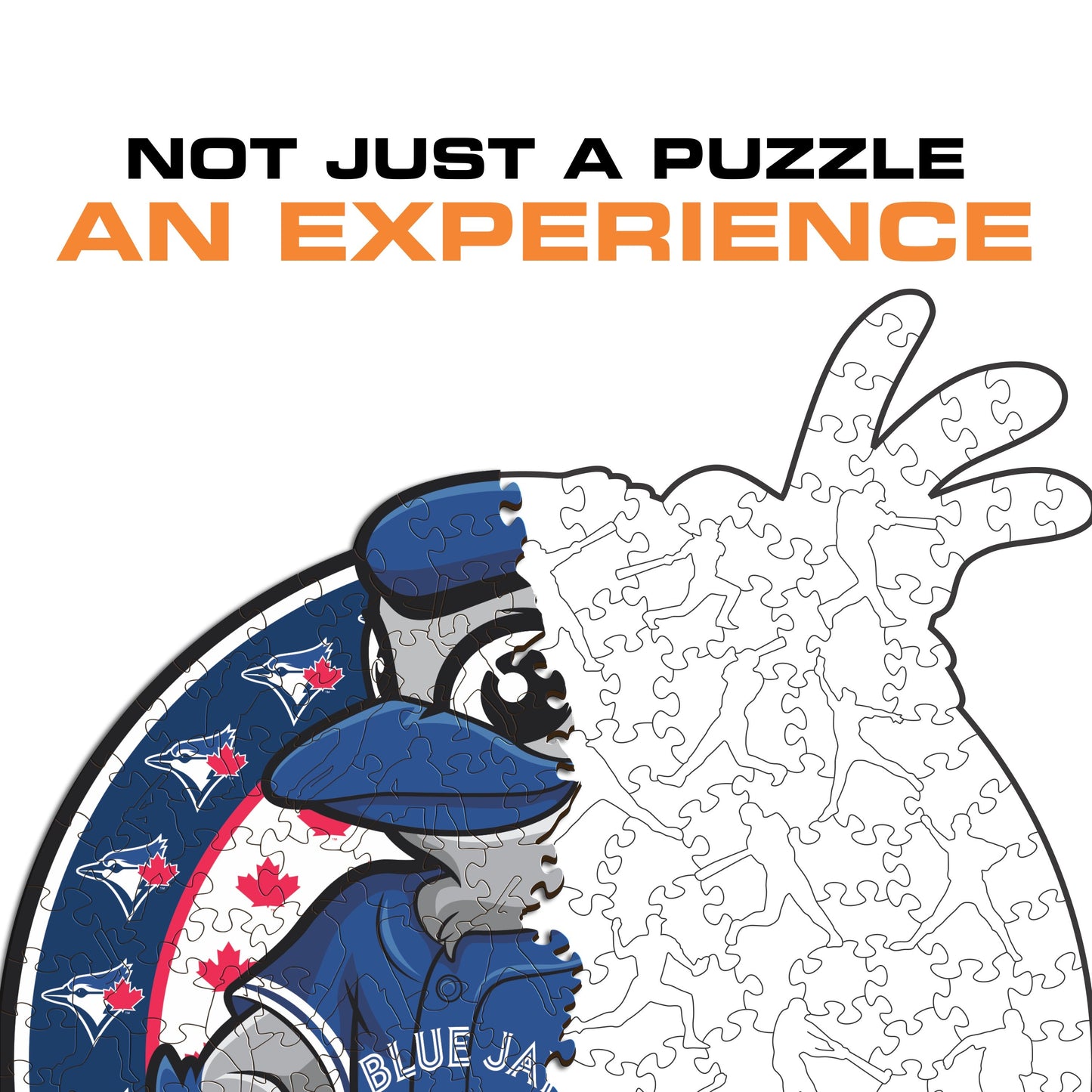 Toronto Blue Jays™ Mascot - Wooden Puzzle