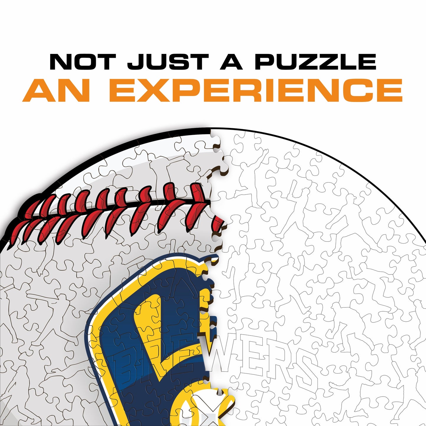 Milwaukee Brewers™ - Wooden Puzzle