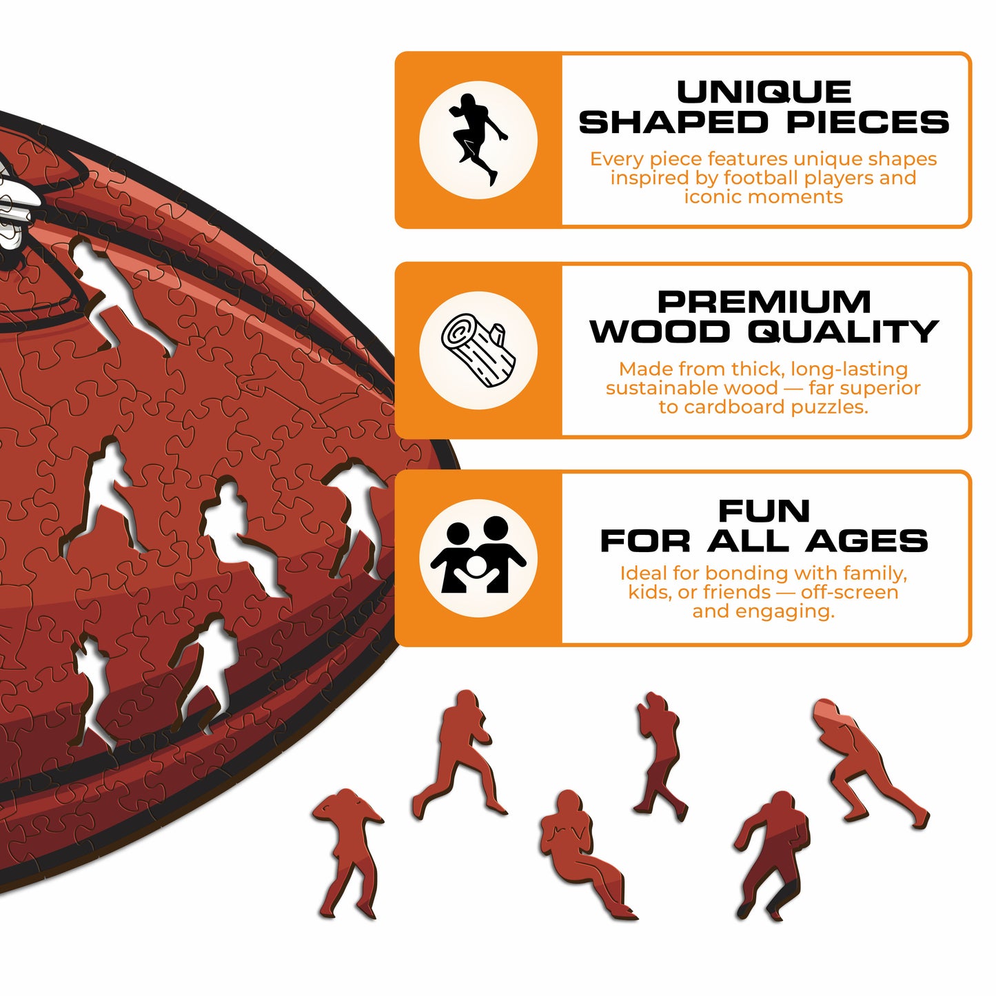Kansas City Chiefs™ - Wooden Puzzle