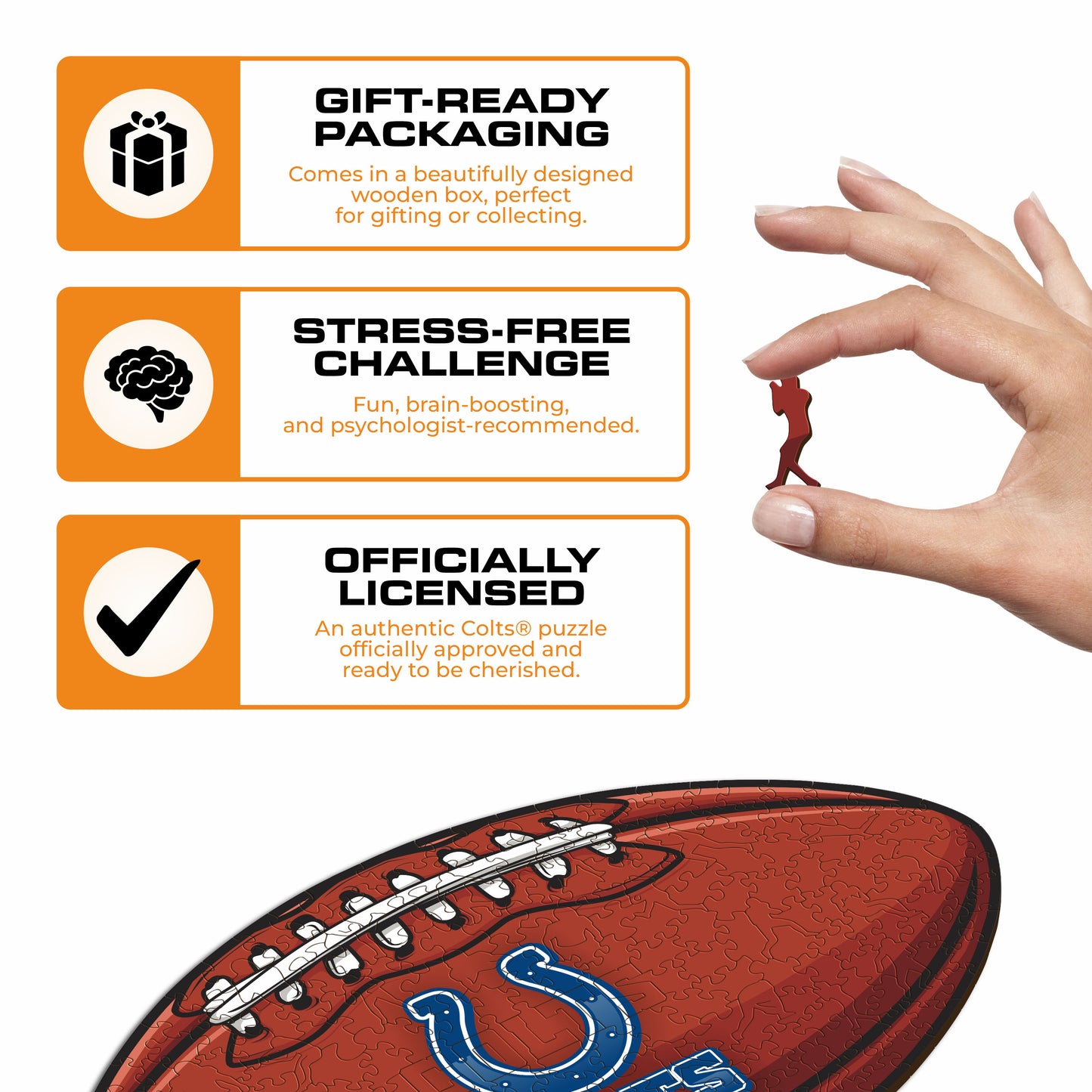 Indianapolis Colts™ - Wooden Puzzle