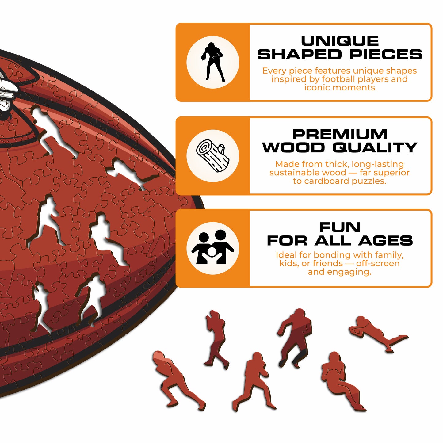 Dallas Cowboys™ - Wooden Puzzle