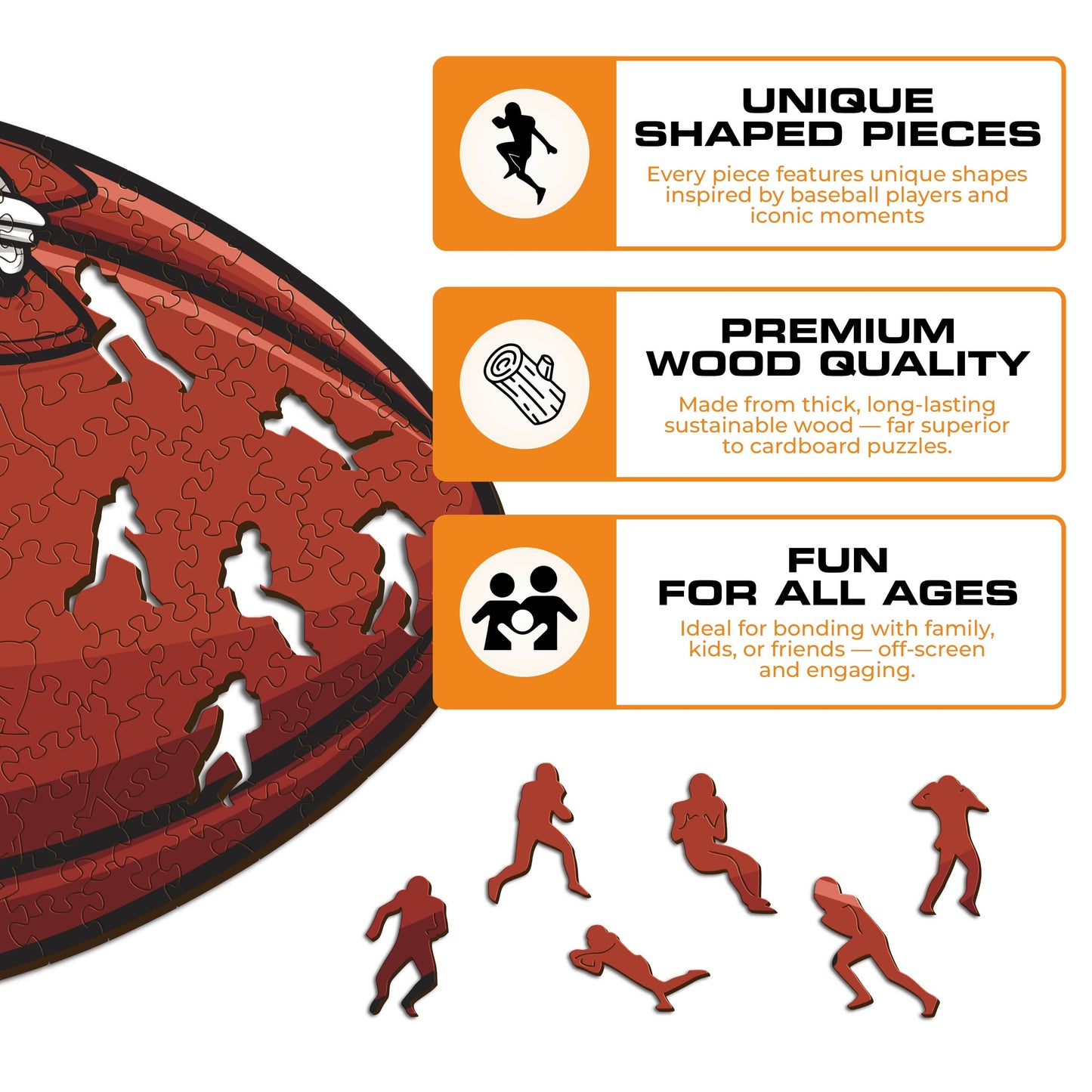 Arizona Cardinals™ - Wooden Puzzle
