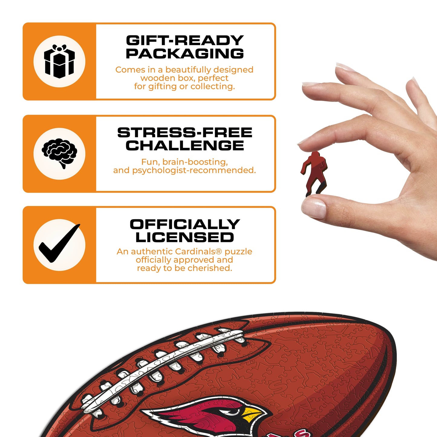 Arizona Cardinals™ - Wooden Puzzle