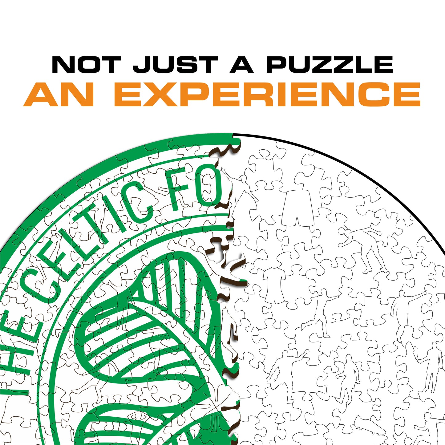 Celtic FC® Crest - Wooden Puzzle