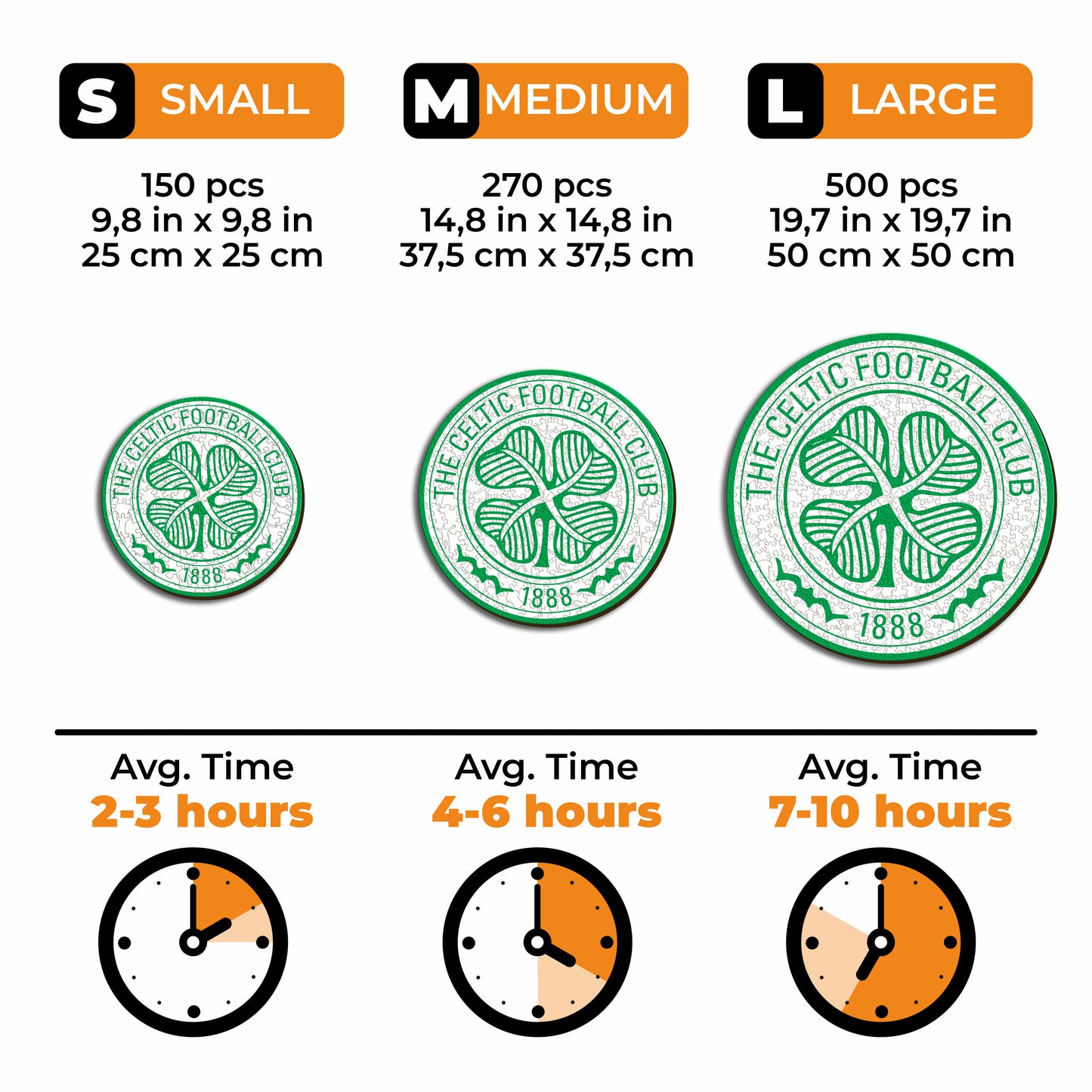 Celtic FC® Crest - Wooden Puzzle