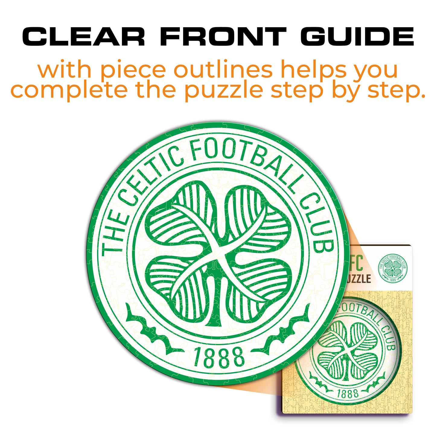 Celtic FC® Crest - Wooden Puzzle