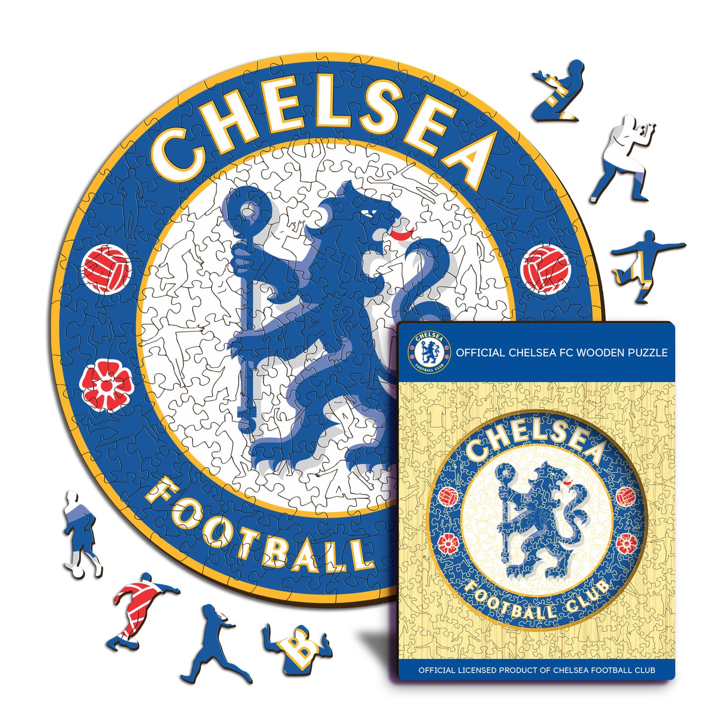 Chelsea FC® Crest - Wooden Puzzle