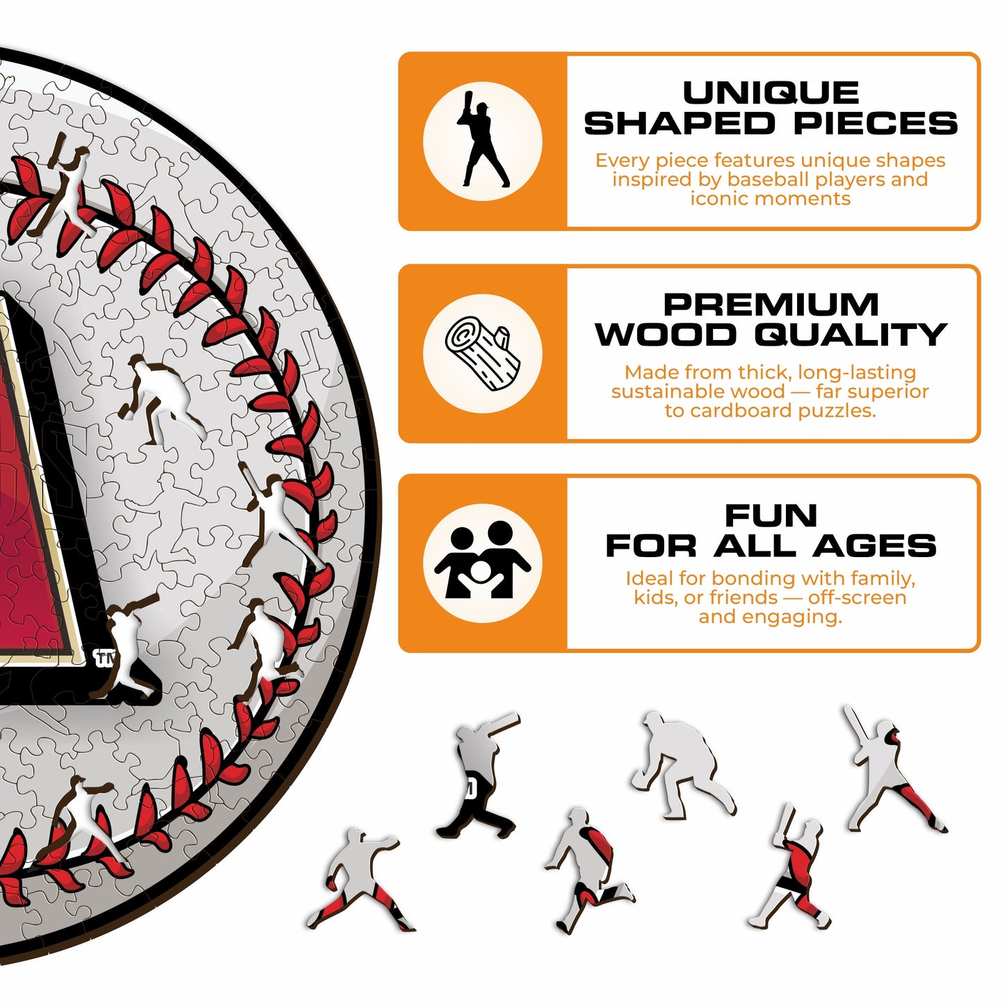 Arizona Diamondbacks™ - Wooden Puzzle