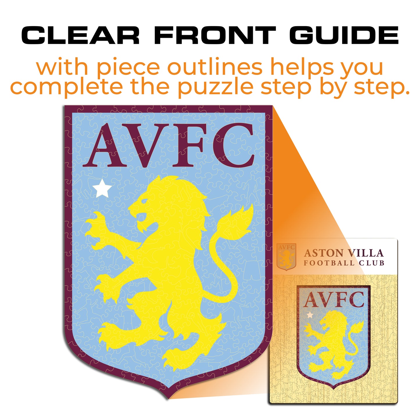 Aston Villa FC® Crest - Wooden Puzzle