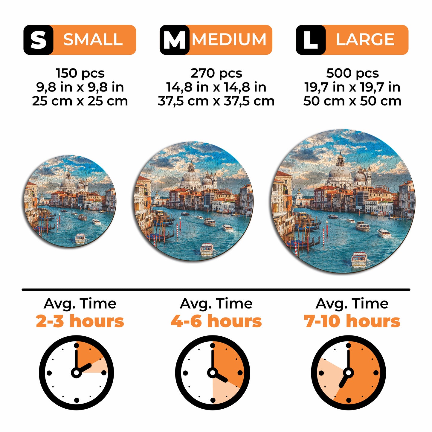 Beautiful Venice - Wooden Puzzle