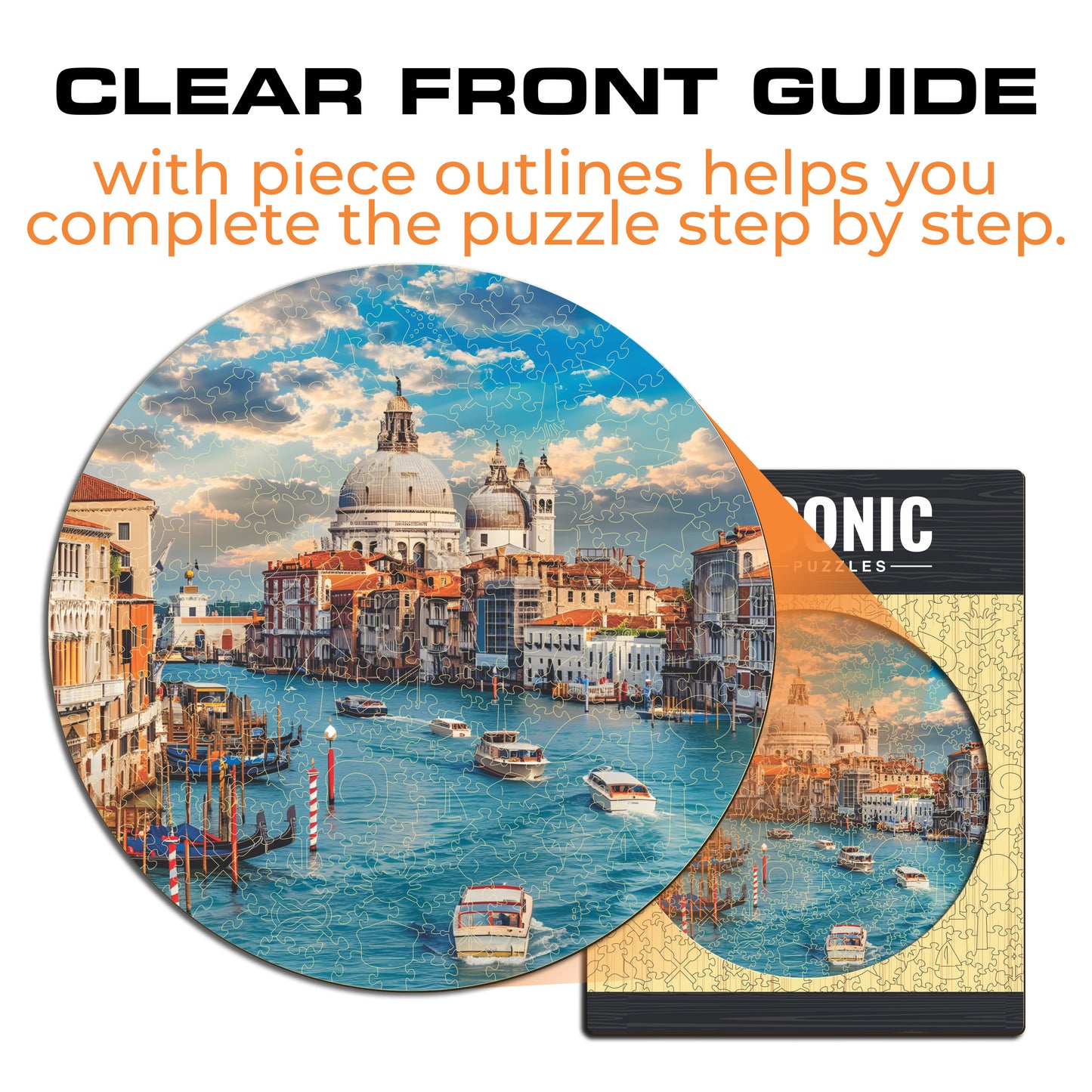 Beautiful Venice - Wooden Puzzle