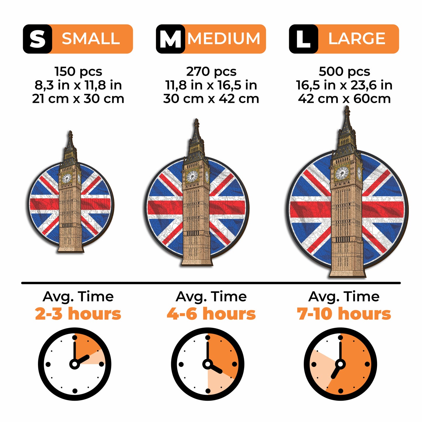 Big Ben - Wooden Puzzle