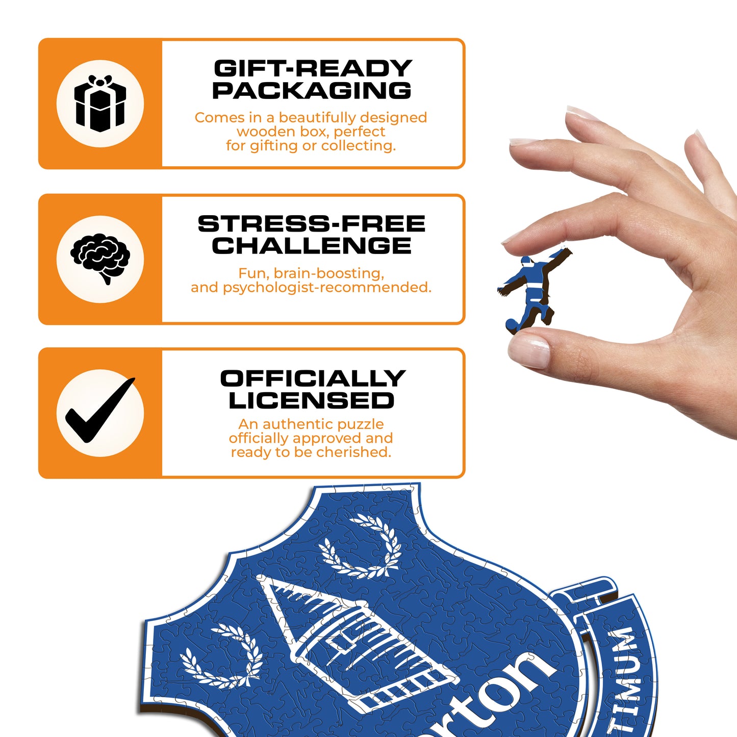 Everton FC® Crest - Wooden Puzzle