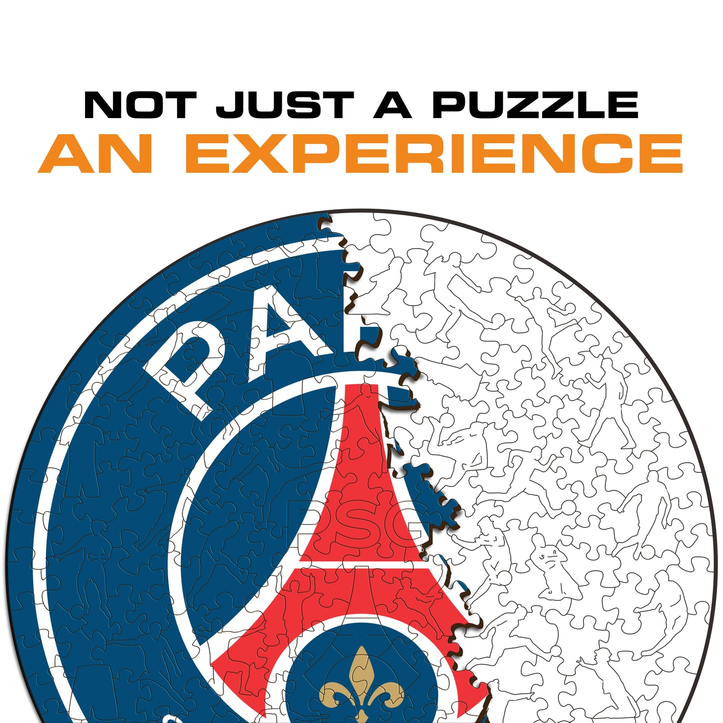 PSG FC® Crest - Wooden Puzzle