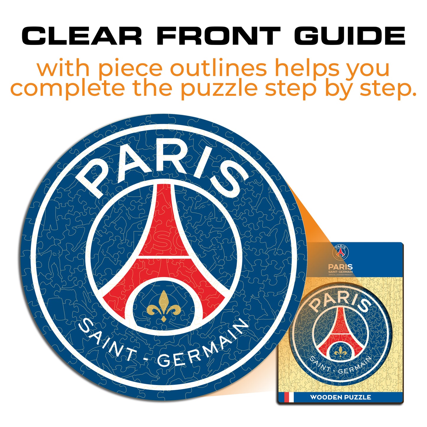 PSG FC® Crest - Wooden Puzzle