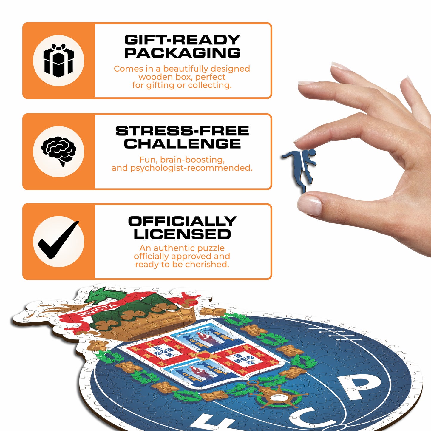 FC Porto® Crest - Wooden Puzzle
