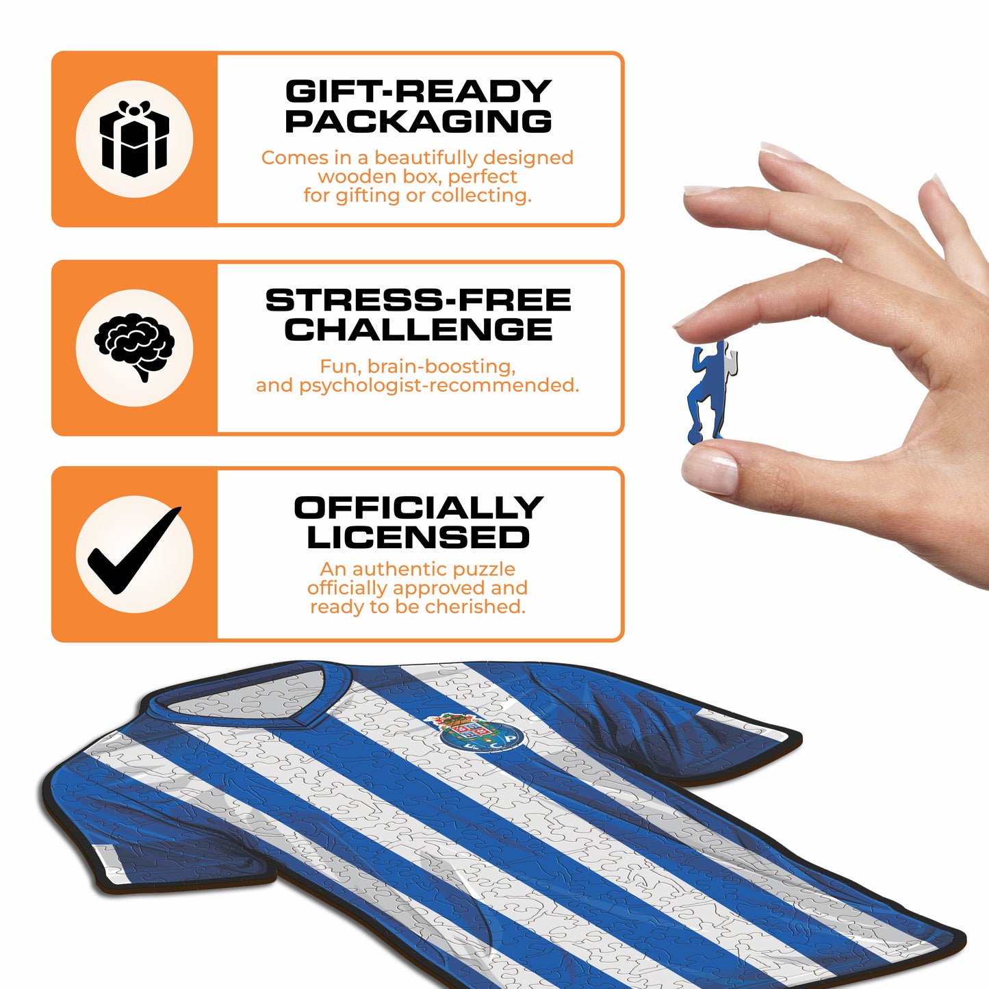 FC Porto® Jersey - Wooden Puzzle