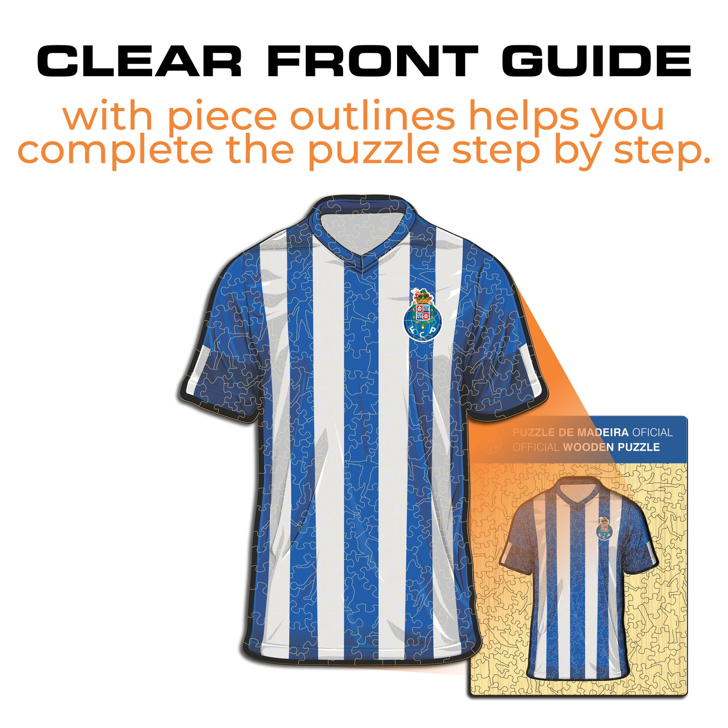 FC Porto® Jersey - Wooden Puzzle