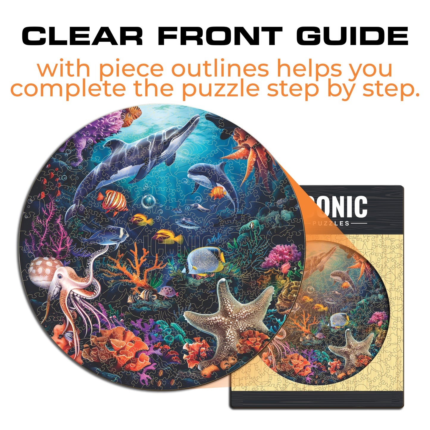 Sea Animals - Wooden Puzzle