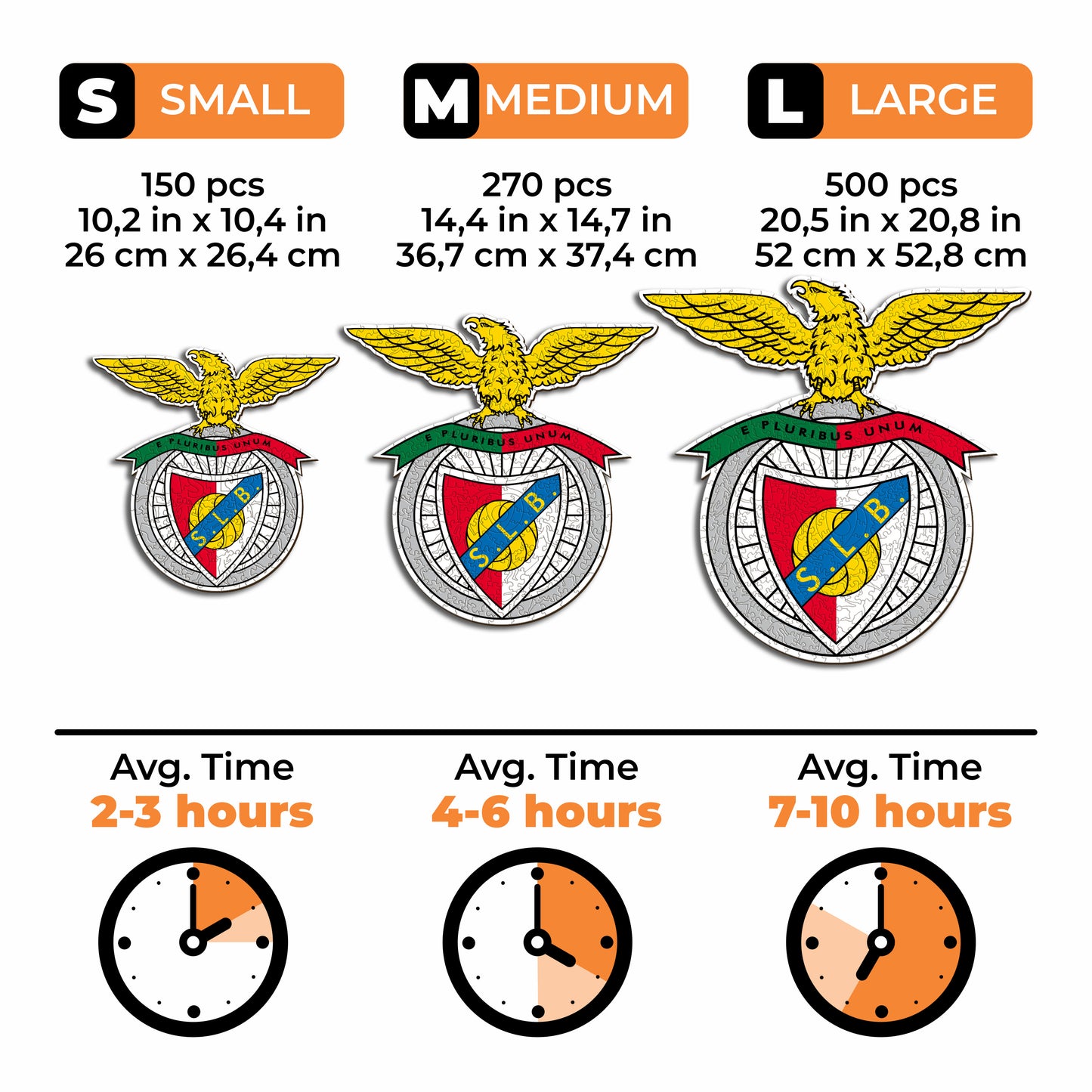 SL Benfica® Crest - Wooden Puzzle