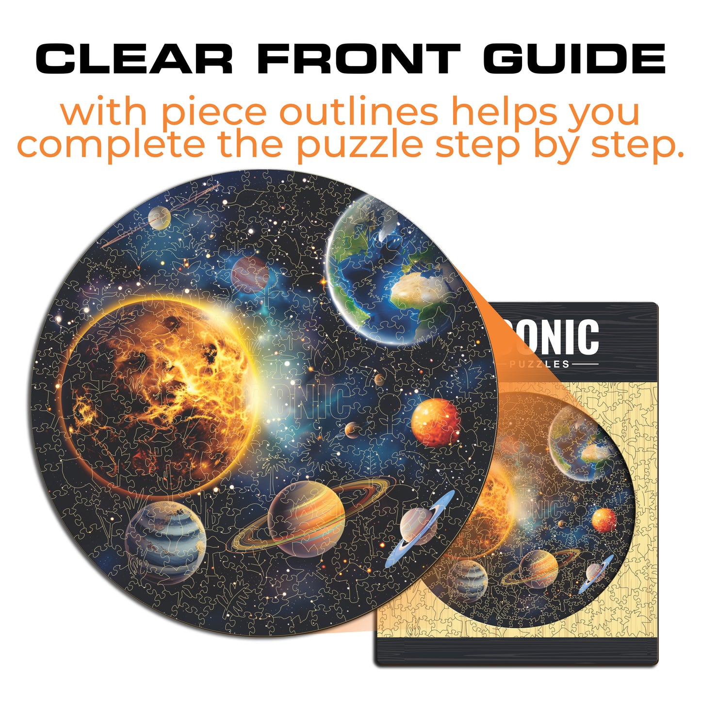 Solar Harmony - Wooden Puzzle