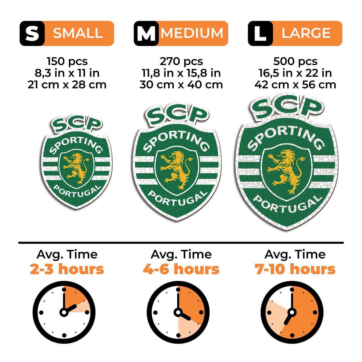 Sporting CP® Crest - Wooden Puzzle