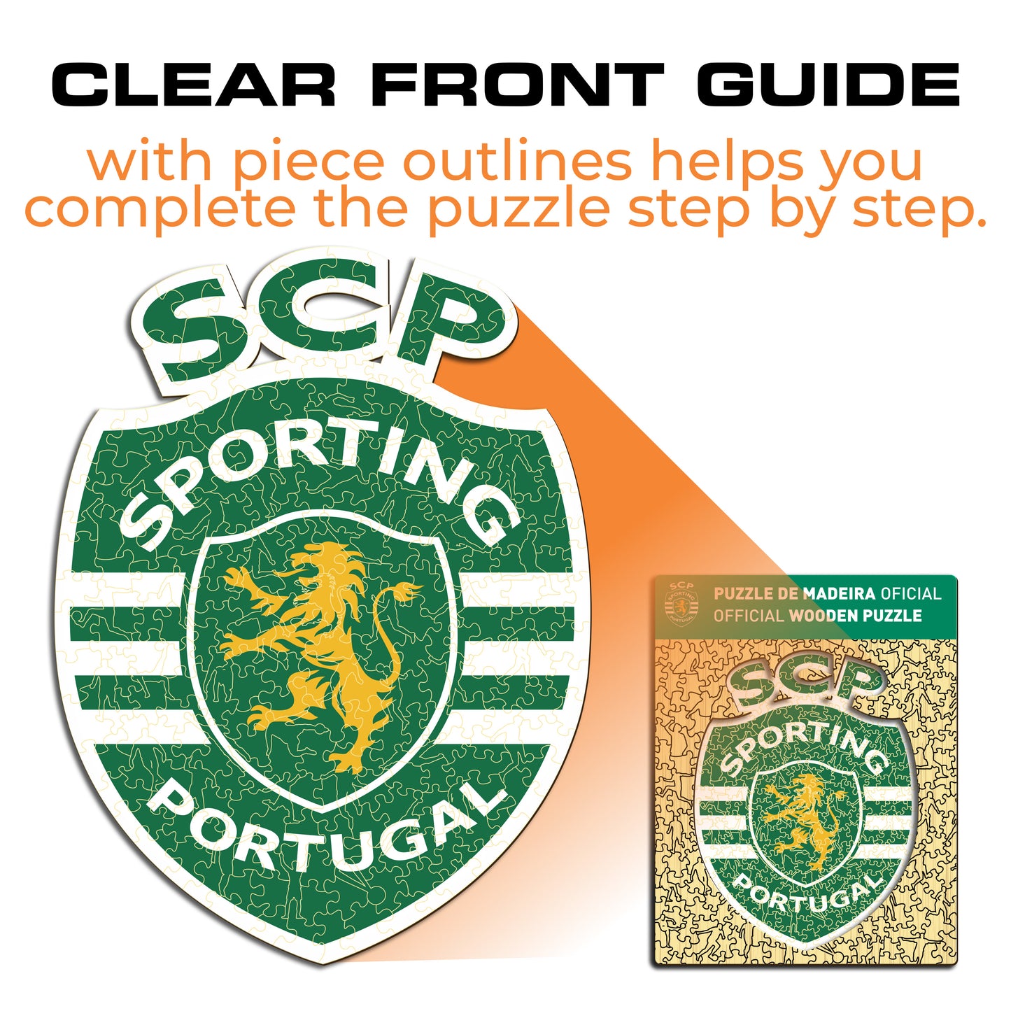 Sporting CP® Crest - Wooden Puzzle