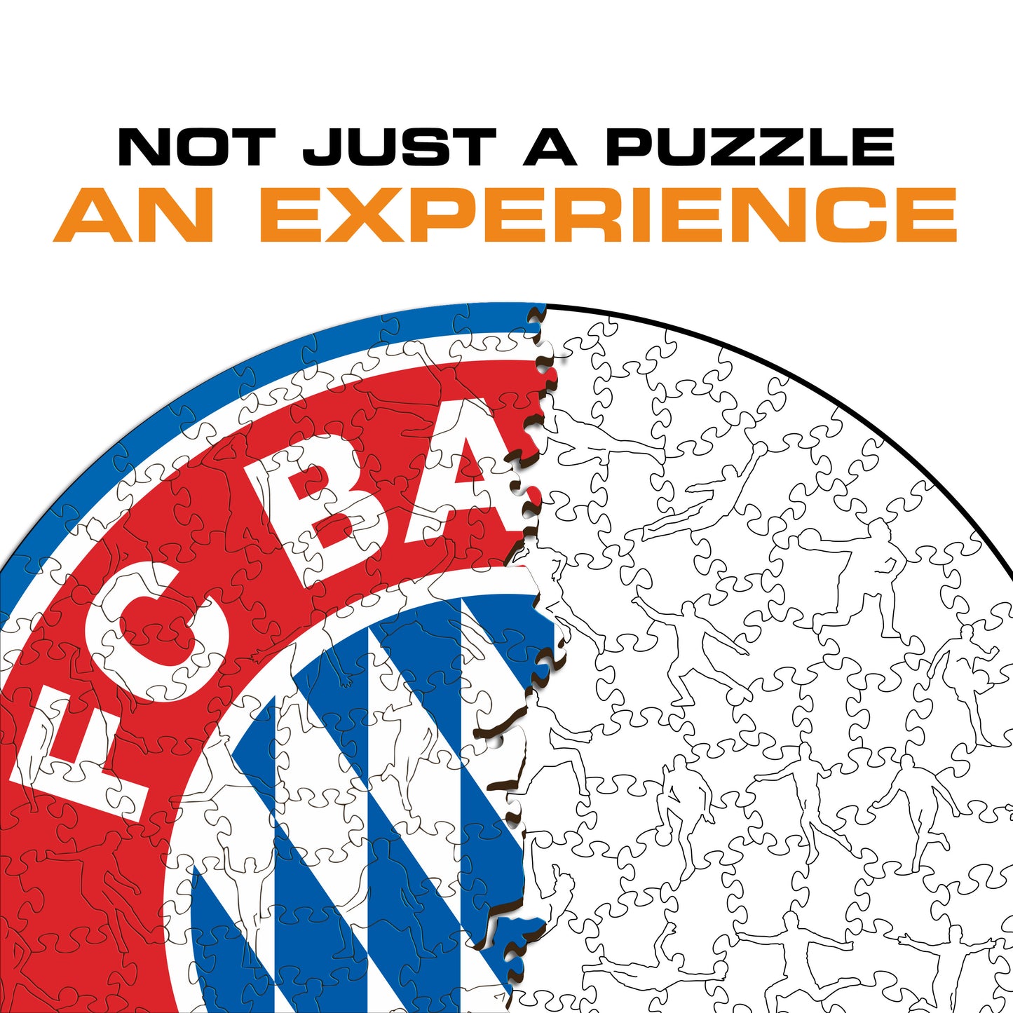 FC Bayern Munich® Crest - Wooden Puzzle