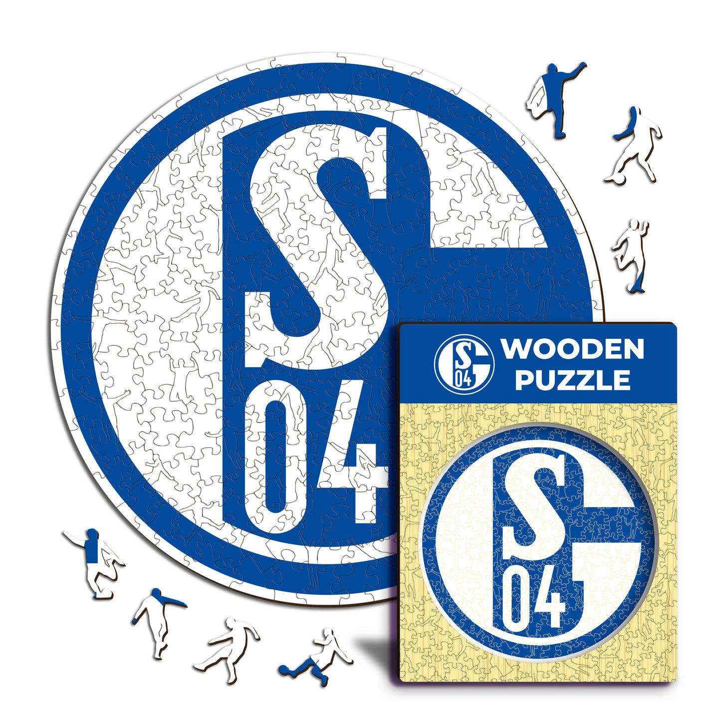 FC Schalke 04® Crest - Wooden Puzzle