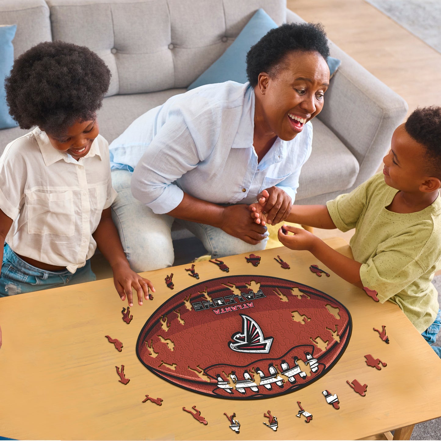 Atlanta Falcons™ - Wooden Puzzle