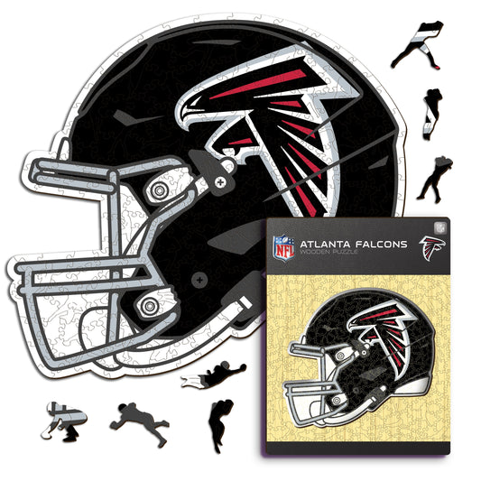 Atlanta Falcons™ Helmet - Wooden Puzzle