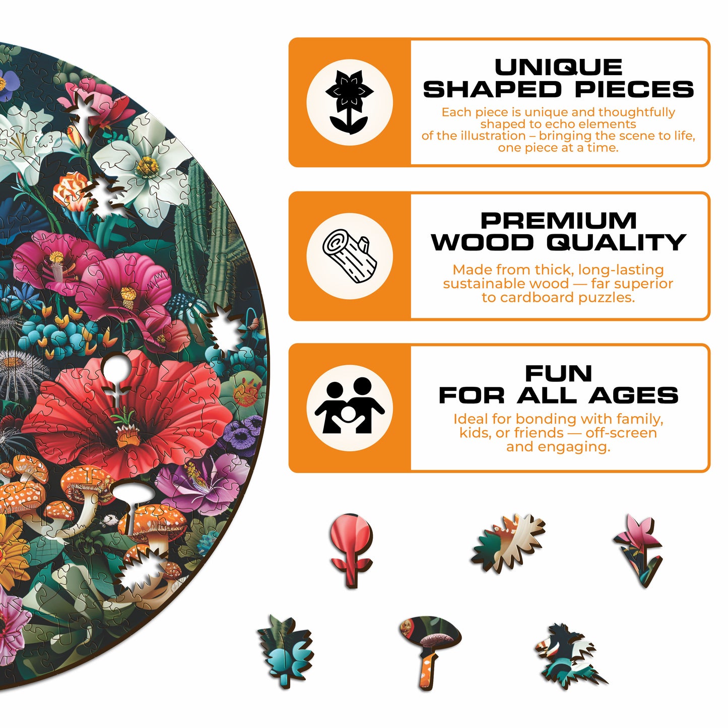 Enchanted Forest - Wooden Puzzle