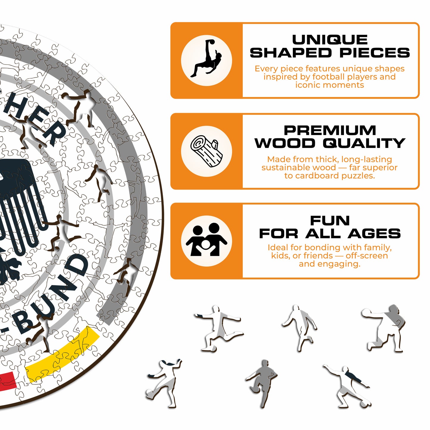 Germany® Crest - Wooden Puzzle